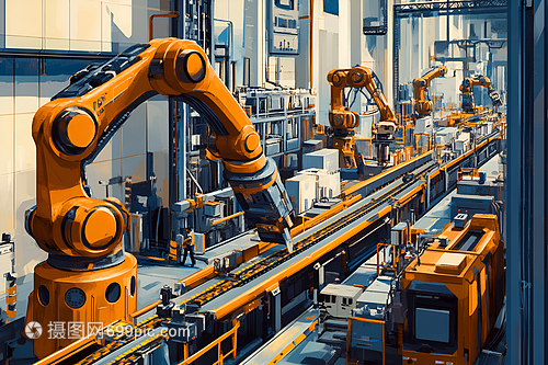 工廠里的機(jī)械臂